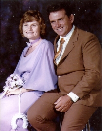 Doug and Barb Di Salvia (nee: Arendts) on their Wedding Day - 22 Feb 1978